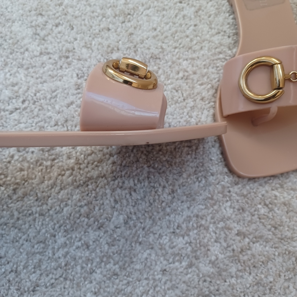 Jeffrey Campbell Annia Horsebit Sandal in Natural - Size 6 - Picture 9 of 16